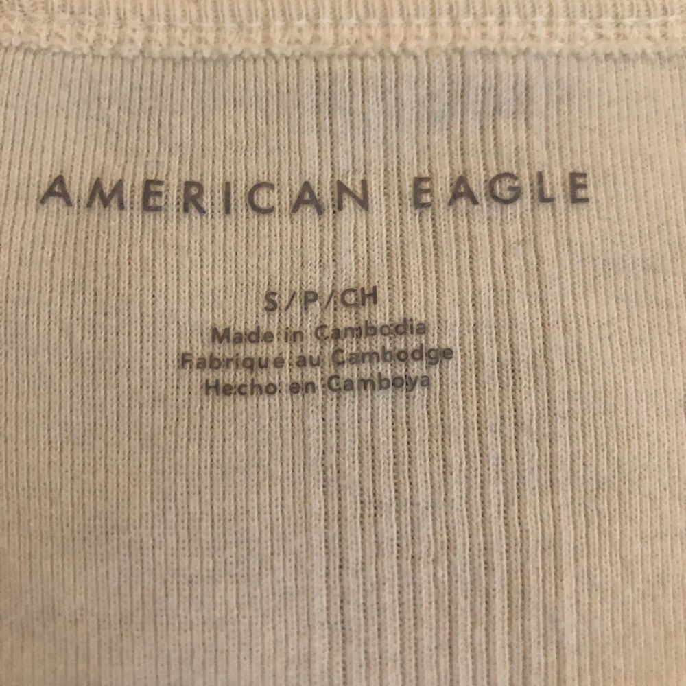 American eagle cropped white tee - Picture 3 of 3
